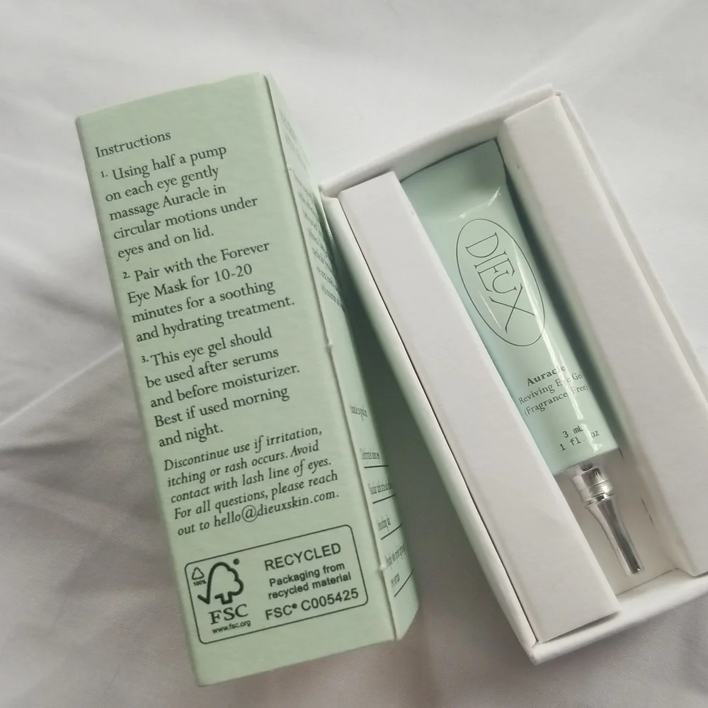 4/25 bundle item. Dieux Auracle Eye Gel